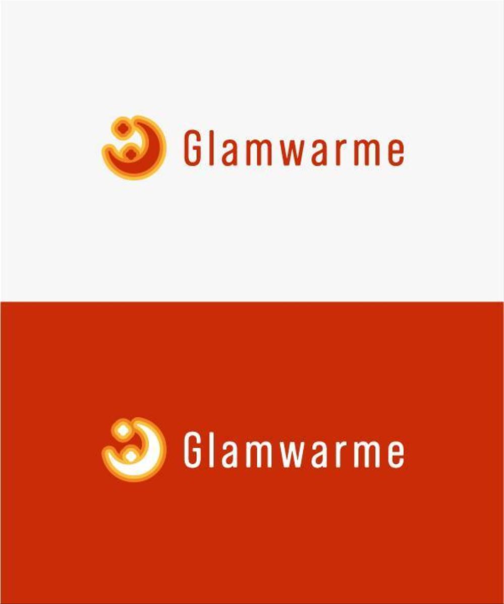 エステサロン「Glamwarme」ｸﾞﾗﾑｳﾞｪﾙﾒのロゴ制作