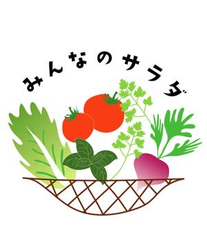 Rinako (rinachi1623)さんの障がい者就労支援・水耕栽培事業「みんなのサラダ」のロゴマーク作成への提案