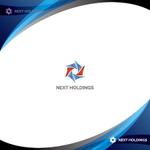 Zeross Design (zeross_design)さんの株式会社NEXT HOLDINGS のロゴ。グループの纏まりをイメージしたものへの提案