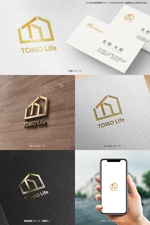 オリジント (Origint)さんのリフォーム・リノベーション・不動産仲介会社　「TOMO Life」のロゴへの提案