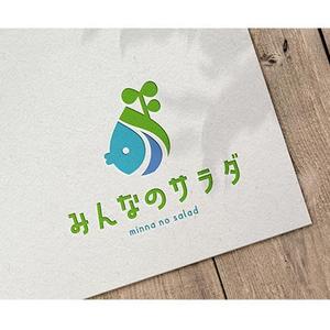cham (chamda)さんの障がい者就労支援・水耕栽培事業「みんなのサラダ」のロゴマーク作成への提案