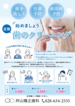くみ (komikumi042)さんの歯のクリーニングのパンフ製作への提案
