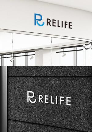 Kuroneko design room (ankoro3)さんの株式会社RELIFEのロゴ、社章にも使用への提案