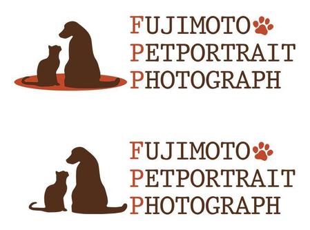 h_shirakiさんの「FUJIMOTO PETPORTRAIT PHOTOGRAPH」のロゴ作成への提案