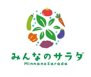 gravelさんの障がい者就労支援・水耕栽培事業「みんなのサラダ」のロゴマーク作成への提案