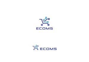 赤星　光流 (yukikaze0213)さんの受注処理の完全自動化サービス「ECOMS」ロゴ作成のお願いへの提案