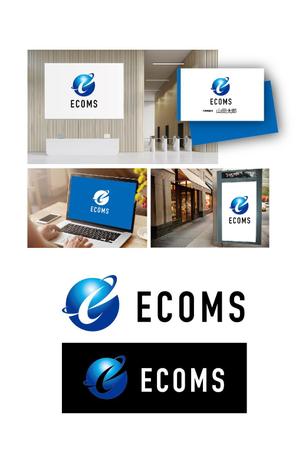 K-J (king_j)さんの受注処理の完全自動化サービス「ECOMS」ロゴ作成のお願いへの提案