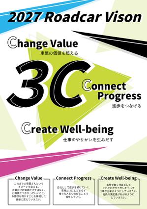 くみ  (komikumi042)さんの中期経営計画のビジョンポスター　　への提案