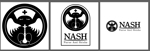 山村 (konoka0718)さんのコンセプトカフェ　「ナース＆シーシャ　NASH」 の　ロゴへの提案
