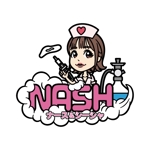 kikutsu (kikutsu)さんのコンセプトカフェ　「ナース＆シーシャ　NASH」 の　ロゴへの提案