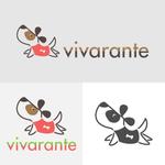 UxieTaylor (UxieTaylor)さんのドッグアパレル『vivarante』のロゴへの提案