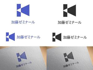 Bookusu Design (Bookusu_Design)さんの司法試験対策予備校　加藤ゼミナール　のサービスロゴ（企業ロゴ）への提案