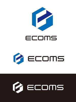 田中　威 (dd51)さんの受注処理の完全自動化サービス「ECOMS」ロゴ作成のお願いへの提案