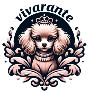 Design.Ahaha* (design_ahaha)さんのドッグアパレル『vivarante』のロゴへの提案