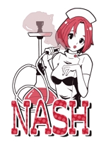 まつだみちこ (michiko01)さんのコンセプトカフェ　「ナース＆シーシャ　NASH」 の　ロゴへの提案