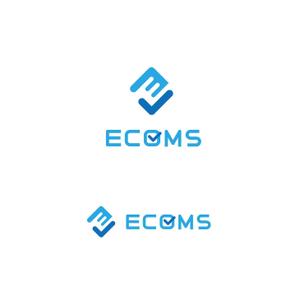 スタジオきなこ (kinaco_yama)さんの受注処理の完全自動化サービス「ECOMS」ロゴ作成のお願いへの提案
