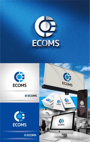 k_31 (katsu31)さんの受注処理の完全自動化サービス「ECOMS」ロゴ作成のお願いへの提案