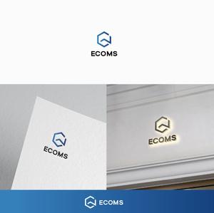 yumi (yumi111111)さんの受注処理の完全自動化サービス「ECOMS」ロゴ作成のお願いへの提案