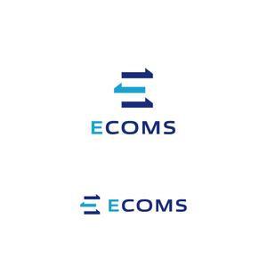 途理tori. (toritoritori3)さんの受注処理の完全自動化サービス「ECOMS」ロゴ作成のお願いへの提案