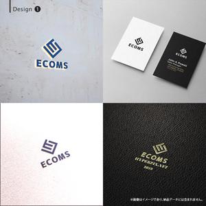 kd-design (daiki00312)さんの受注処理の完全自動化サービス「ECOMS」ロゴ作成のお願いへの提案