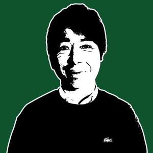 j-design (j-design)さんの創業者の顔写真をもとにした企業ロゴ（ケンタッキーのカーネルサンダースイメージ）への提案