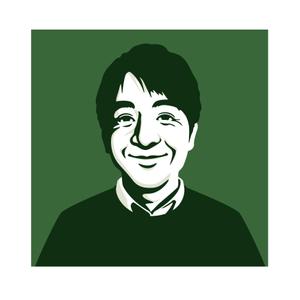 oo_design (oo_design)さんの創業者の顔写真をもとにした企業ロゴ（ケンタッキーのカーネルサンダースイメージ）への提案
