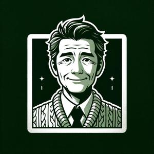 れお (reo3104)さんの創業者の顔写真をもとにした企業ロゴ（ケンタッキーのカーネルサンダースイメージ）への提案