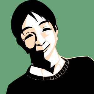 MTマーケット (saqyhofx)さんの創業者の顔写真をもとにした企業ロゴ（ケンタッキーのカーネルサンダースイメージ）への提案