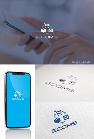 smoke-smoke (smoke-smoke)さんの受注処理の完全自動化サービス「ECOMS」ロゴ作成のお願いへの提案
