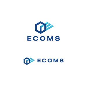 LUCKY2020 (LUCKY2020)さんの受注処理の完全自動化サービス「ECOMS」ロゴ作成のお願いへの提案