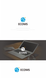 はなのゆめ (tokkebi)さんの受注処理の完全自動化サービス「ECOMS」ロゴ作成のお願いへの提案
