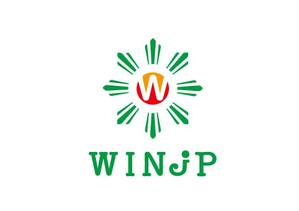 リオングラフィカ (shibazakura)さんの外国人リクルート会社Wing inter national Japan   (Win JP)企業ロゴへの提案