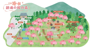 Ra (Ra__)さんの「鎮魂の桜の森」のイラストへの提案