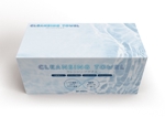 blue island (blueisland)さんのメイク落とし等に使える「クレンジングタオル」のパッケージデザインへの提案