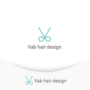 twoway (twoway)さんの美容室〈Vab hair design〉のロゴへの提案