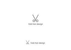 赤星　光流 (yukikaze0213)さんの美容室〈Vab hair design〉のロゴへの提案