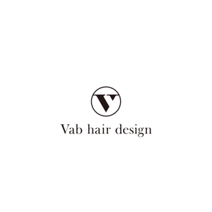 hatarakimono (hatarakimono)さんの美容室〈Vab hair design〉のロゴへの提案