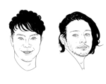 鈴木仁美 (eyene_sterne)さんのSNSや名刺用のアイコン用似顔絵イラストへの提案