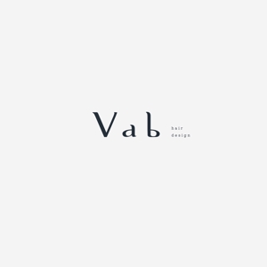 noz design (yoknoz)さんの美容室〈Vab hair design〉のロゴへの提案