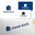 Hi-Design (hirokips)さんの賃貸不動産経営「株式会社 HOMEBASE」のロゴへの提案