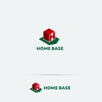 mogu ai (moguai)さんの賃貸不動産経営「株式会社 HOMEBASE」のロゴへの提案