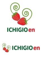 TEX597 (TEXTURE)さんのいちご農家「ICHIGO en」のロゴへの提案