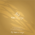 happiness_design (happiness_design)さんの美容室〈Vab hair design〉のロゴへの提案