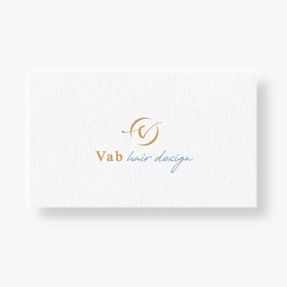 美容室〈Vab hair design〉のロゴ