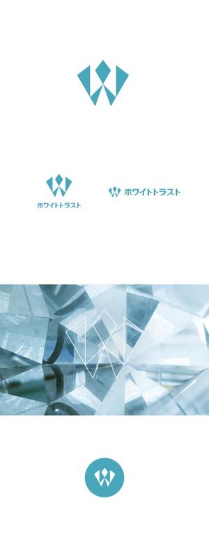 nekoo (nekoo55)さんの美容系サロン運営・美容物販事業会社「ホワイトトラスト株式会社」のロゴマーク作成への提案