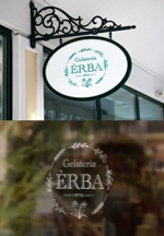 T&T (ttagency)さんのジェラート専門店「Gelateria ÈRBA」のロゴへの提案