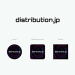 Arimasa design (arimasa_0923)さんの個人ドメイン「distribution.jp」用のメールBIMI用ロゴへの提案