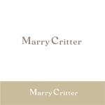 スタジオきなこ (kinaco_yama)さんのペット用品ブランド「Marry Critter」のロゴへの提案