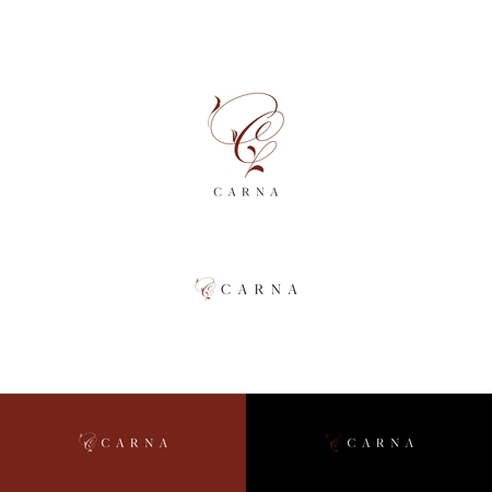 Kei Miyamoto (design_GM)さんの女性のためのインナービューティーケアブランド「CARNA（カルナ）」のロゴへの提案