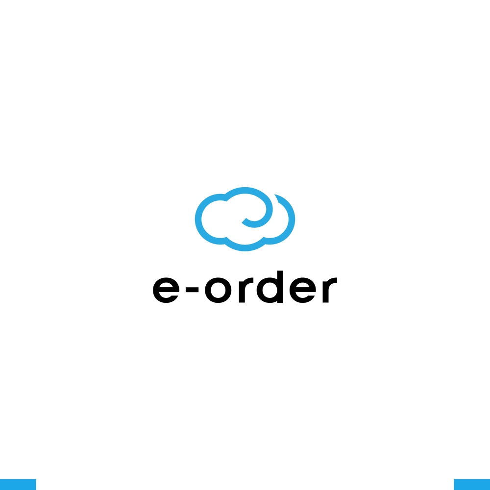 ECサイト　クラウド型間接材調達支援サービス「e-order」ロゴ作成